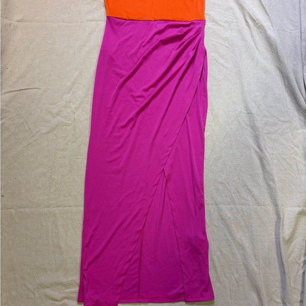SHEIN Pink Ribbed Top